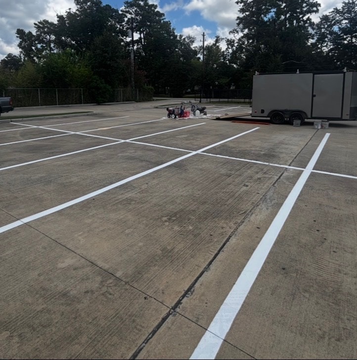 Parking Lot Cleaning & Restriping